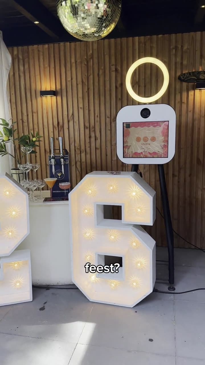 Anouk koos het Partypakket