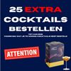 Extra cocktails 1e smaak toevoegen (25 cocktails per zak) Extra cocktails 1e smaak toevoegen (25 cocktails per zak)