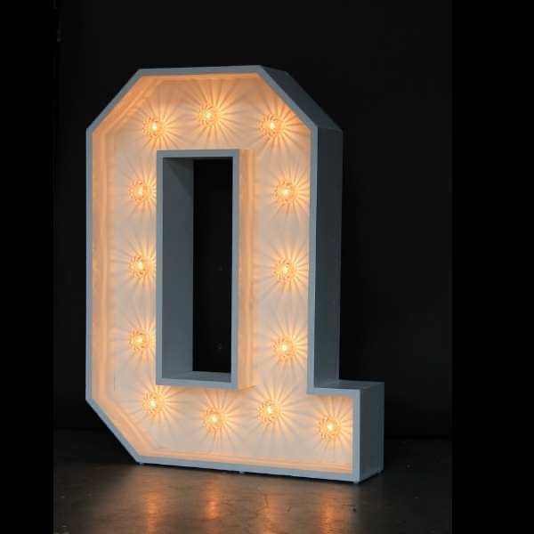 Lichtletter Q