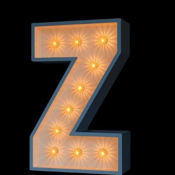 Lichtletter Z